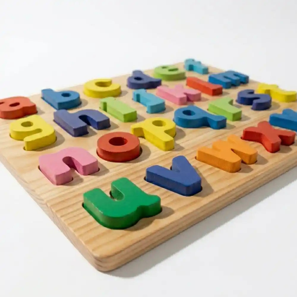 3D ABC Wooden Learning Blocks for Kids – Educational Alphabet Toy | Baby Bazaar