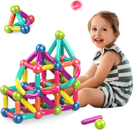 36 PCS Magnetic Building Sticks Blocks Set Early Learning