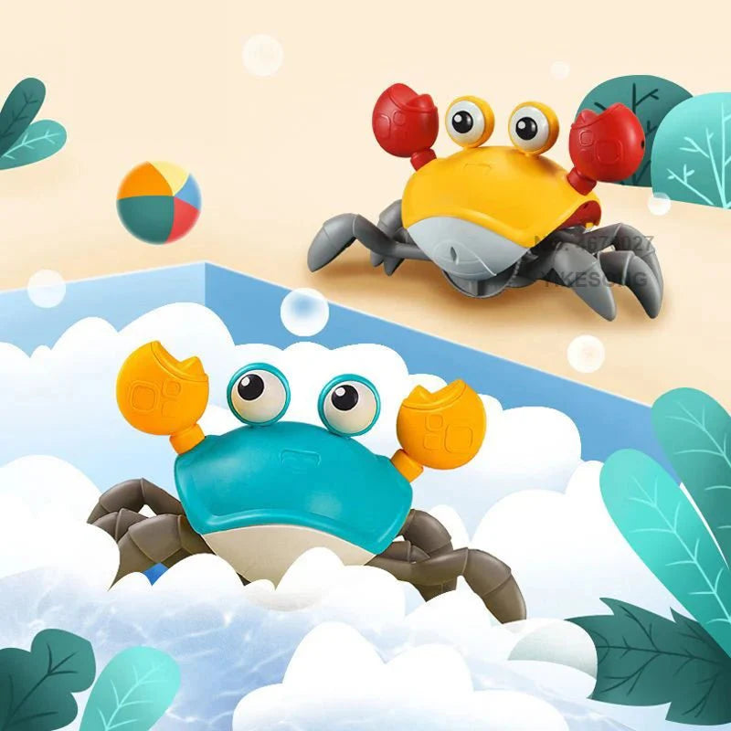 Rechargeable Interactive Musical & Sensor Crawling Crab