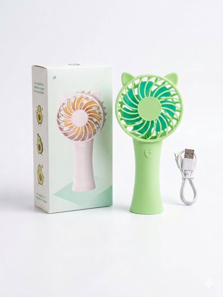 Mini Fan J5 | Portable Rechargeable Cooling Fan