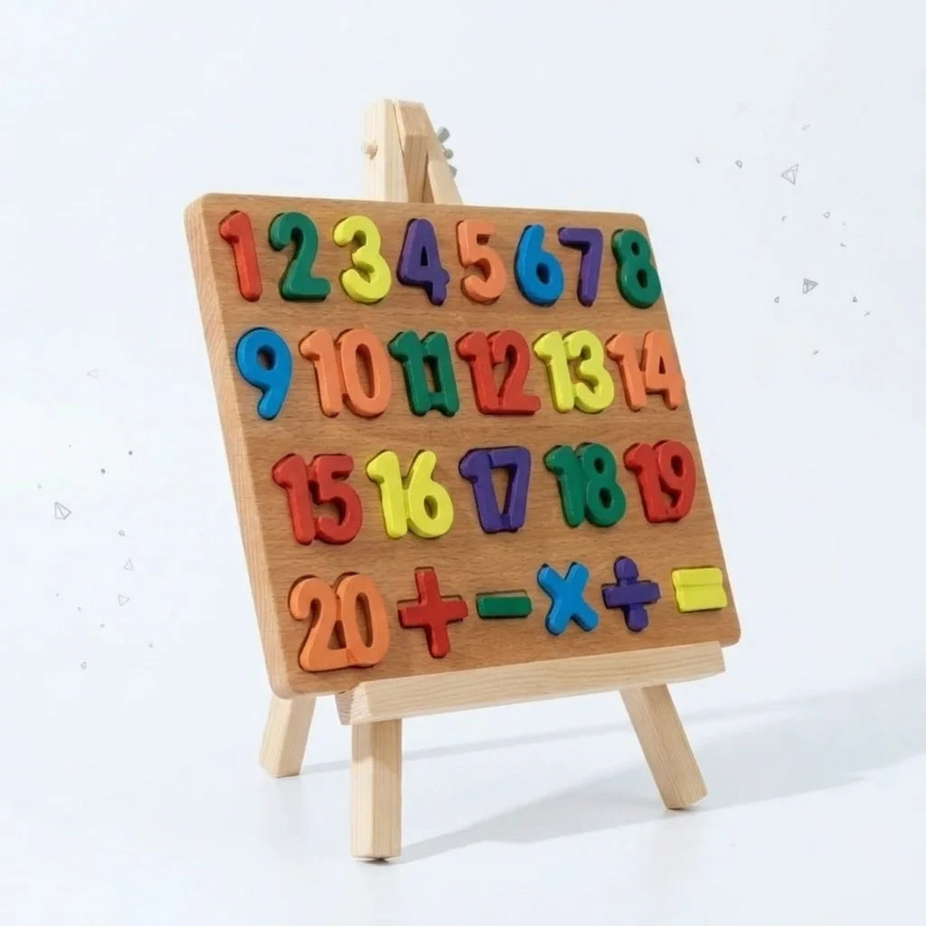 3D 123 Plastic Number Blocks for Kids 