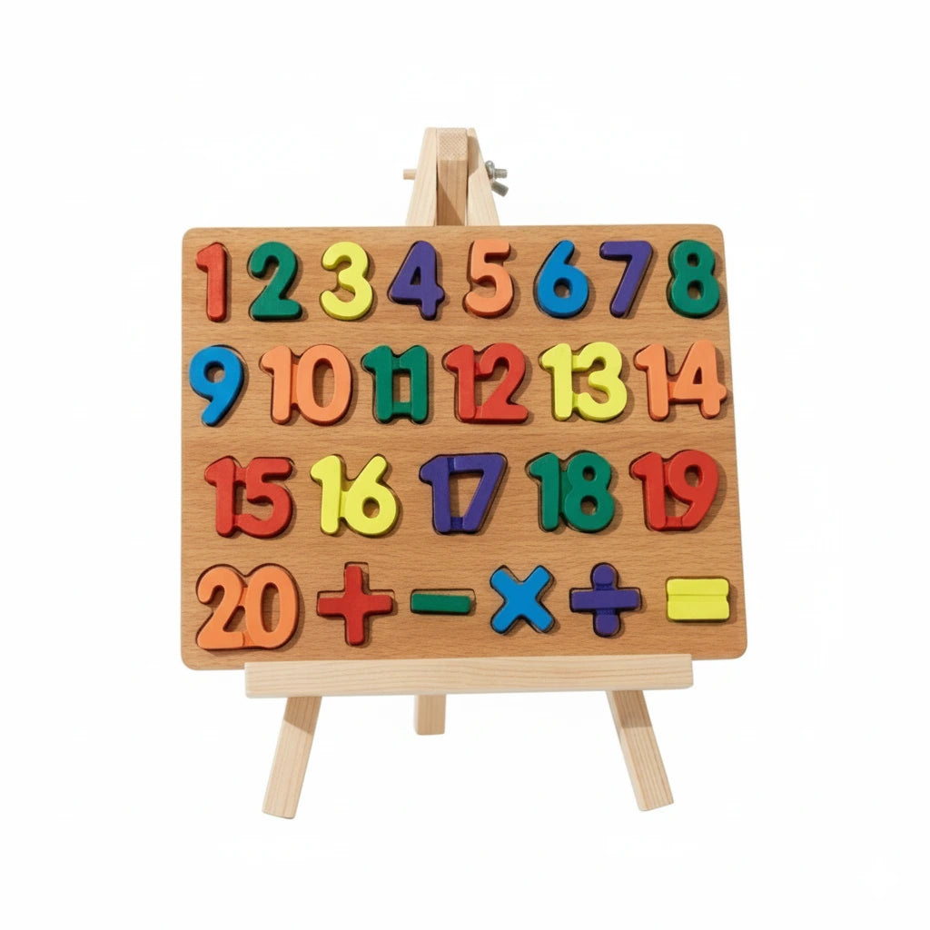 3D 123 Plastic Number Blocks for Kids – Educational Counting Toy | Baby Bazaar