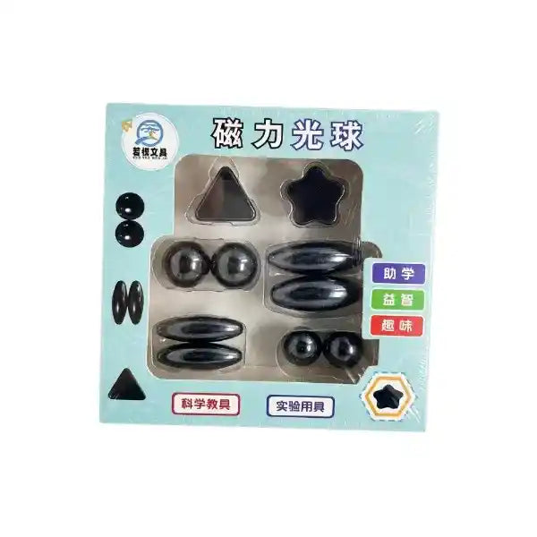 Black Magnetic Toy | Creative Magnetic Building Set for Kids