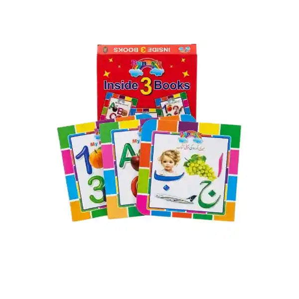 3 in 1 Bunny Book Set Small | Early Learning Activity Book Set