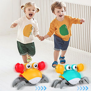 Rechargeable Interactive Musical & Sensor Crawling Crab