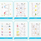 Stroke Line: Dot to dot Drawing & Writing Practice Book 64 Pages - Baby Bazaar