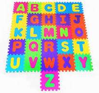 ABC Puzzle Kids Play Mat | EVA Foam Play Mat Floor Blocks | 36 Pcs