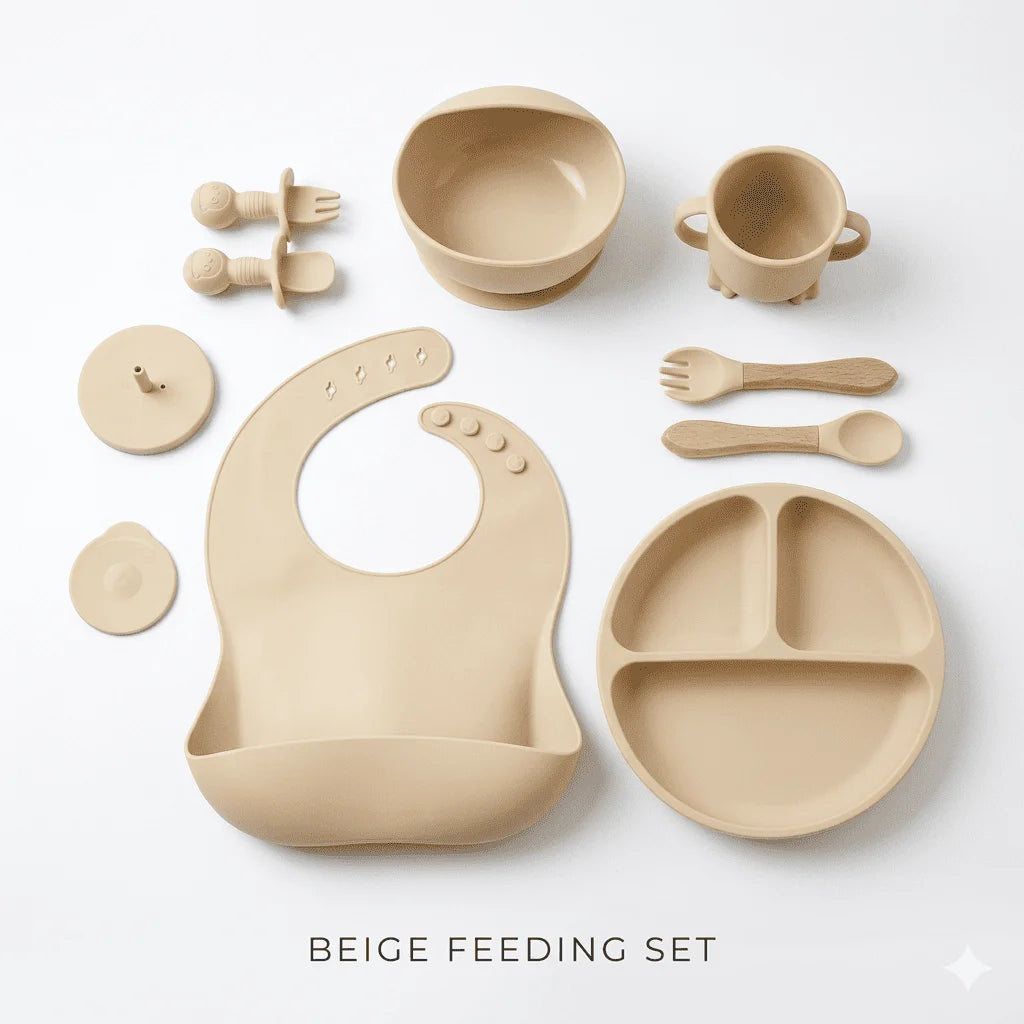 Baby Silicone Feeding Set – Safe & BPA-Free Baby Tableware