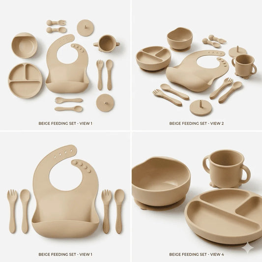 Baby Silicone Feeding Set – Safe & BPA-Free Baby Tableware