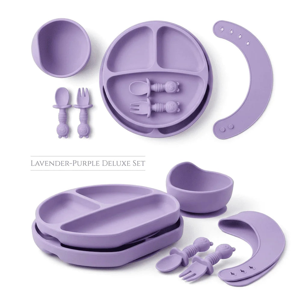 Baby Silicone Feeding Set – Safe & BPA-Free Baby Tableware
