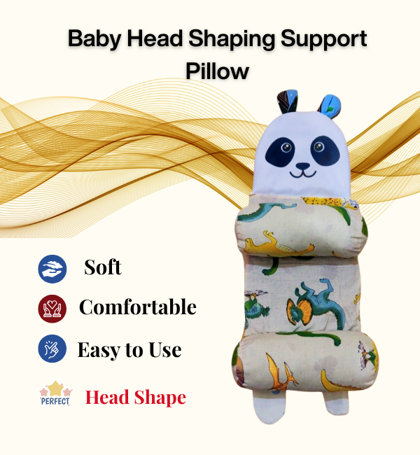 Jungle Mungle Baby Head Shaping Pillow - Baby Bazaar