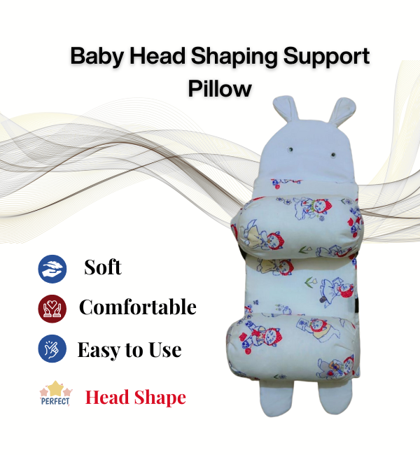 Baby Head Shaping Pillow Different Colors - Baby Bazaar