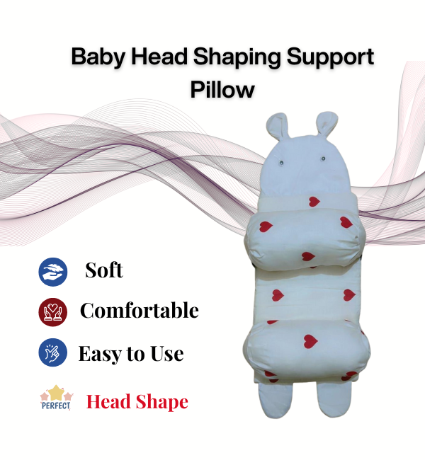 Baby Head Shaping Pillow Different Colors - Baby Bazaar