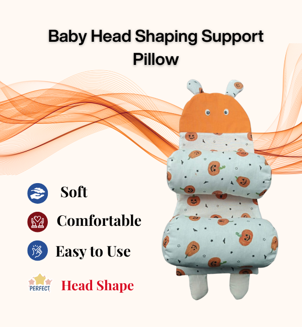 Baby Head Shaping Pillow Different Colors - Baby Bazaar