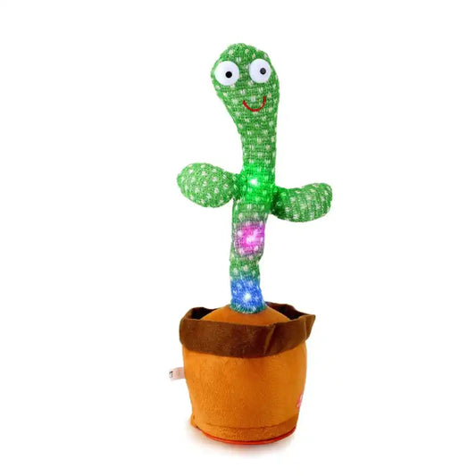 Dancing Cactus Talking Toy – Singing & Repeating Plush Toy for Kids | Baby Bazaar