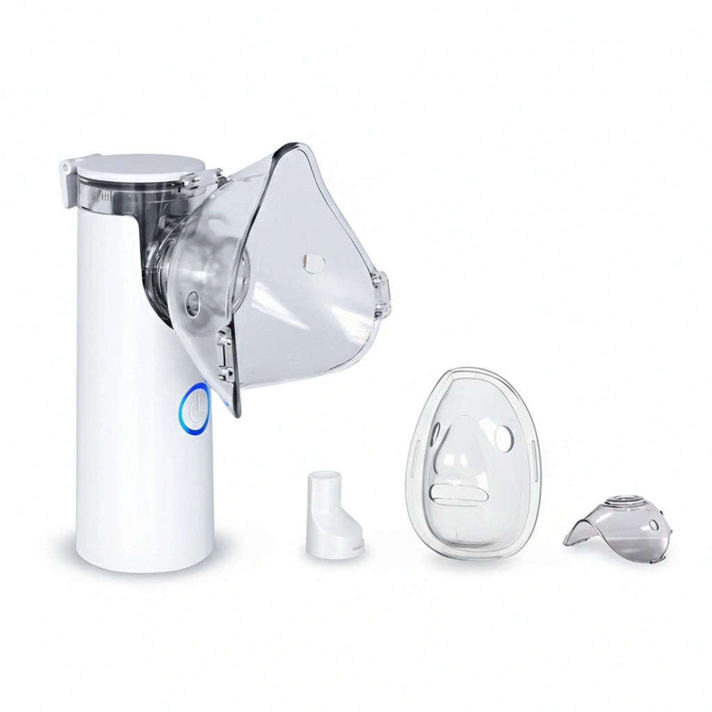 Mini Mesh Nebulizer Machine For Kids and Adults - Handheld Rechargeable Portable Machine - Baby Bazaar