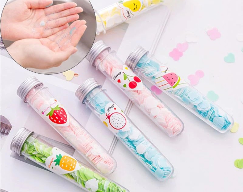 Mini Disposable Paper Soap Sheets – Pocket Hand Soap for Commuting & School - Baby Bazaar