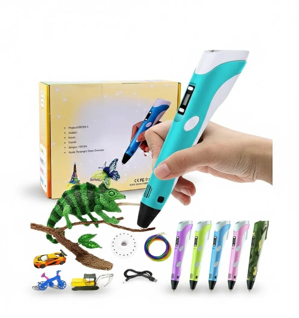 Rechargeable 3D Printing & Drawing Pen