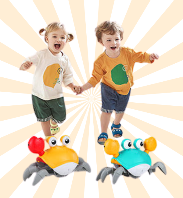 Sensing Crawling Crab for Baby Activity Toys & Baby activity Equipment