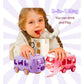 500ml Bus Shaped Water Bottle for Kids – Leak-Proof Toy Bus Cup with Straw and Carry Strap