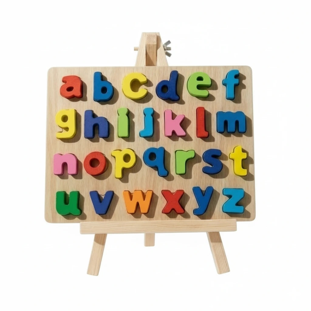 3D ABC Wooden Learning Blocks for Kids – Educational Alphabet Toy | Baby Bazaar
