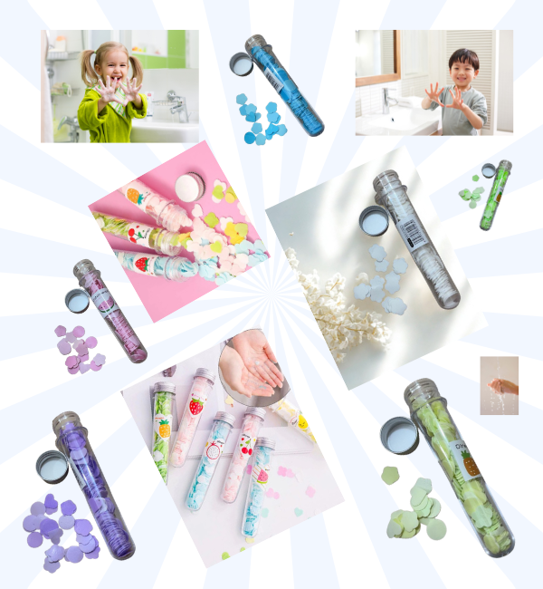 Mini Disposable Paper Soap Sheets – Pocket Hand Soap for Commuting & School - Baby Bazaar